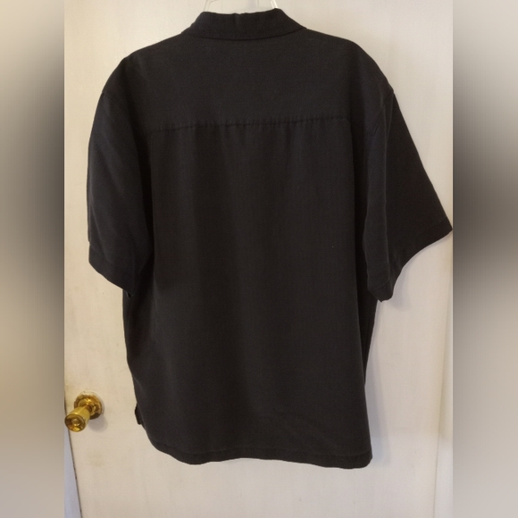 Authentic Cubavera men's shirt Size XL black & white - Picture 5 of 8